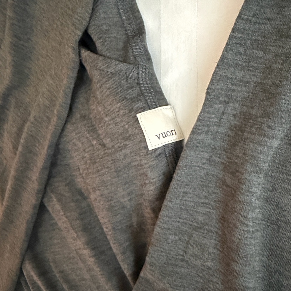 Vuori Olive Green Short-Sleeve Relaxed Jumpsuit - Picture 3 of 4